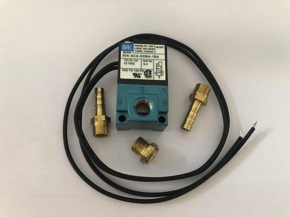 Electronic Boost Control Solenoid Valve 3 Port - Válvula solenóide de controle de impulso