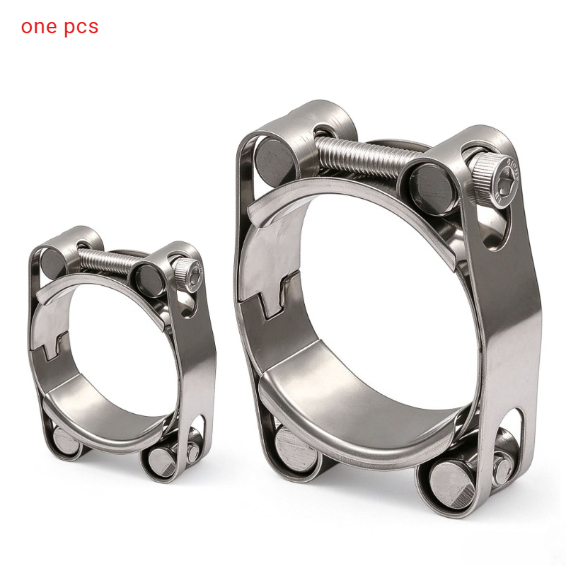 T-Bolt Hose Clamps Stainless Steel Turbo - Abraçadeira de mangueira tipo T de