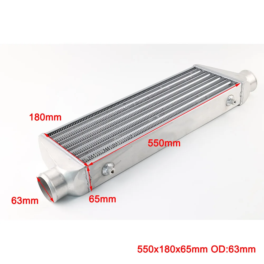 Front Mount Intercooler Universal Bar Plate - Intercooler Frontal 550x180x65mm Universal Turbo Intercooler