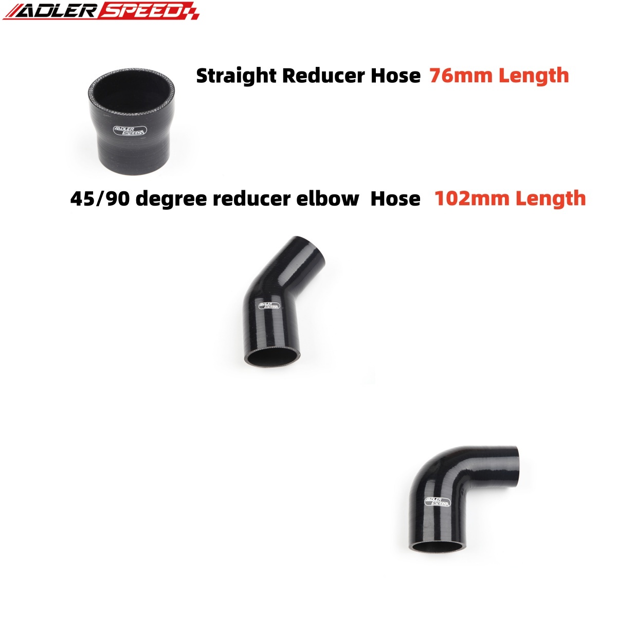 Turbo Silicone Coupler Hose Reducer 4 Ply - Universal 4 camadas 4 