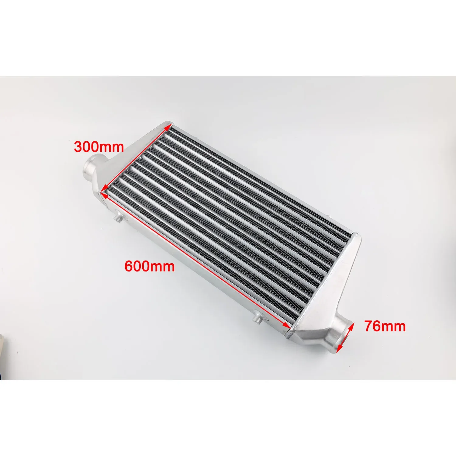 Front Mount Intercooler Universal Bar Plate - Od = 76mm 600x300x100mm barra e