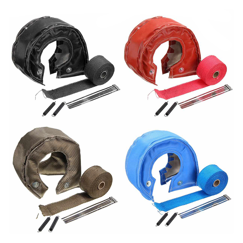Turbo Heat Shield Blanket Titanium T3 T4 - Cobertura Térmica de Titânio para Turbo