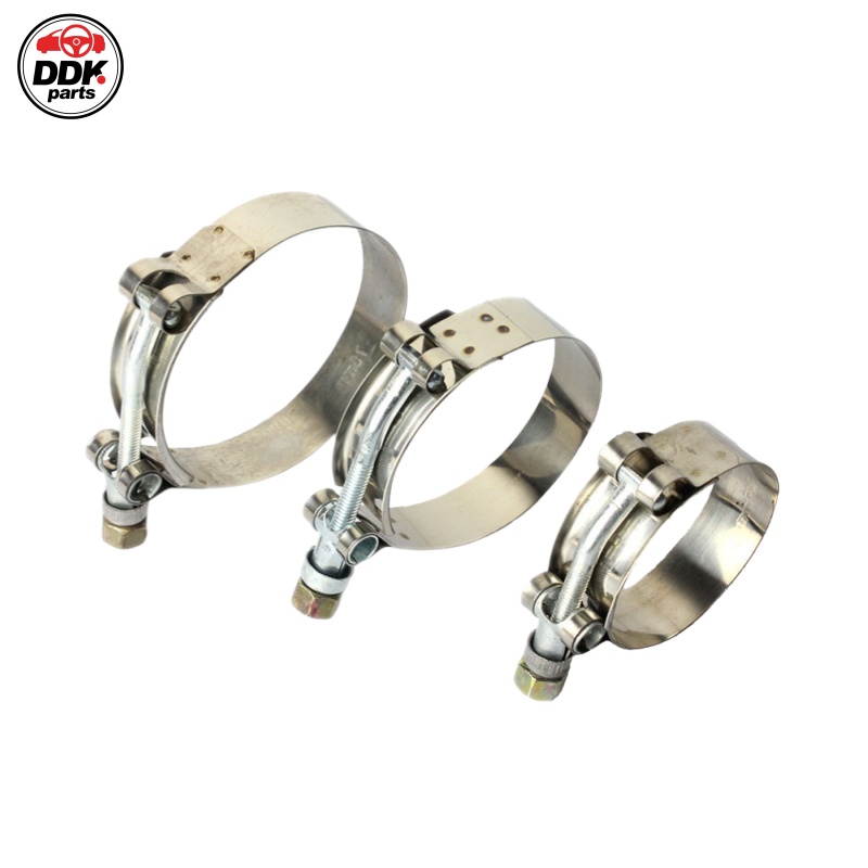 T-Bolt Hose Clamps Stainless Steel Turbo - 5 peças 3 
