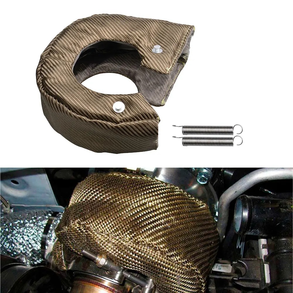 Protetor térmico de titânio T2 - Turbo Heat Shield Blanket Titanium T3 T4 avaliação e preço