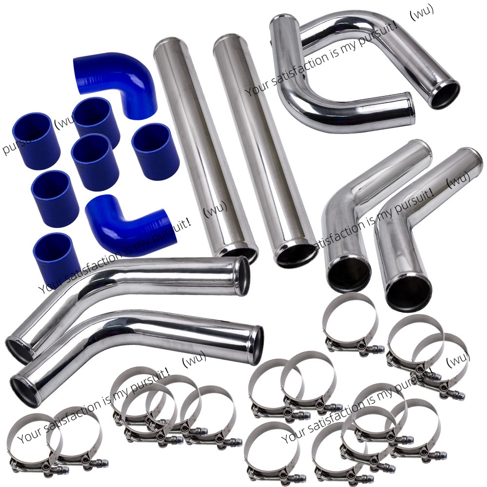 Kit de tubulação de intercoole - Intercooler Piping Kit Aluminum 2.5 Inch avaliação e preço