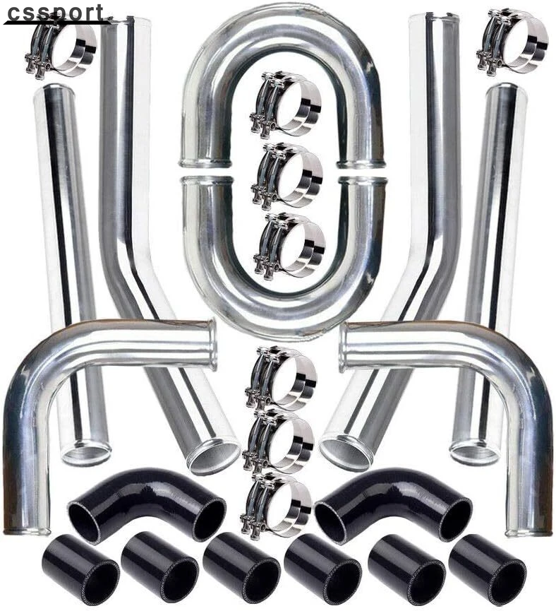 Kit de Tubulação de Intercoole - Intercooler Piping Kit Aluminum 2.5 Inch avaliação e preço
