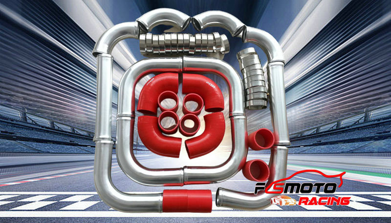 Kit de tubos e mangueiras para - Intercooler Piping Kit Aluminum 2.5 Inch avaliação e preço