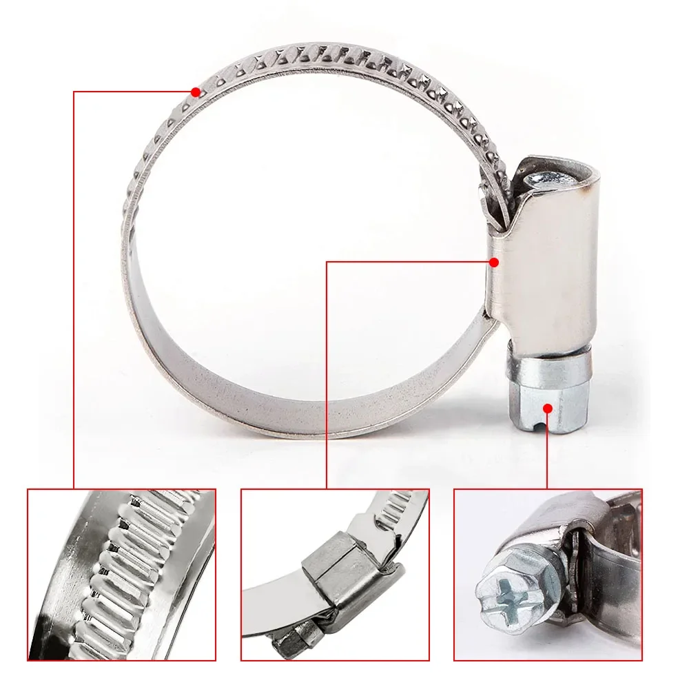 Kit Universal de Abraçadeiras  - T-Bolt Hose Clamps Stainless Steel Turbo avaliação e preço