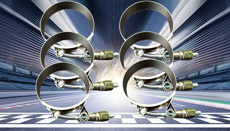 Braçadeira de parafuso em aço  - T-Bolt Hose Clamps Stainless Steel Turbo avaliação e preço