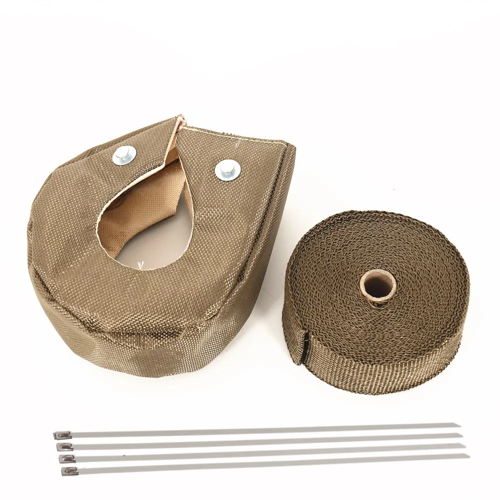 Manta Térmica de Titânio para  - Turbo Heat Shield Blanket Titanium T3 T4 avaliação e preço