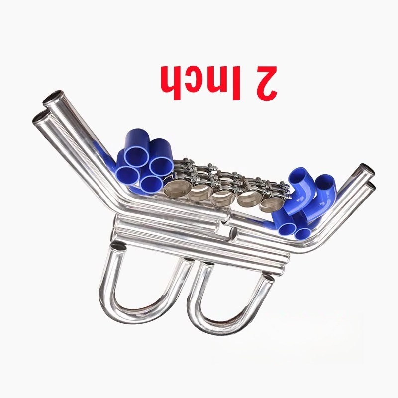 Kit de tubulação de intercoole - Intercooler Piping Kit Aluminum 2.5 Inch avaliação e preço