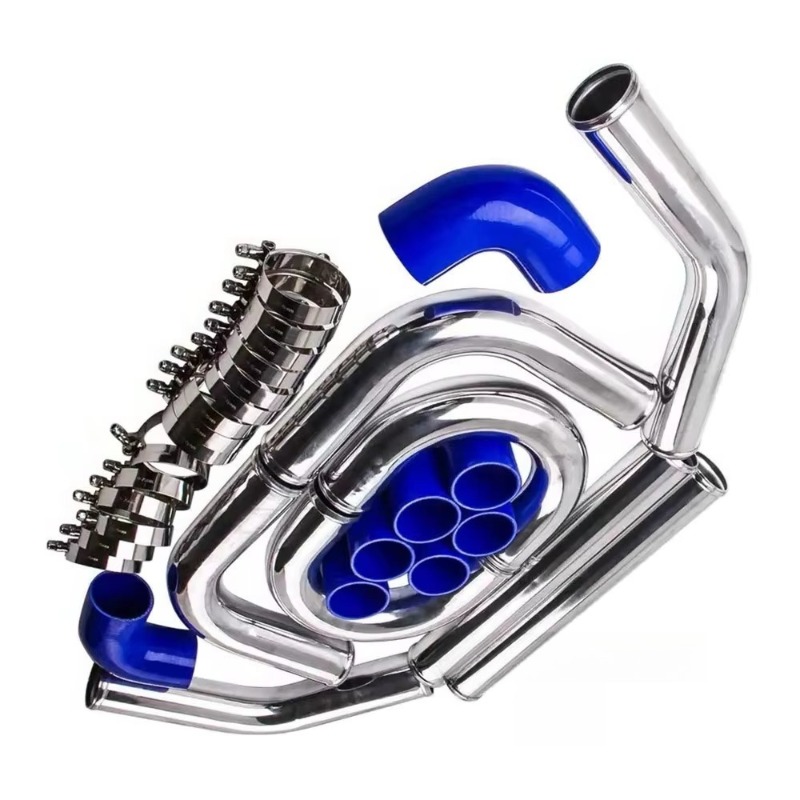 Kit de tubulação de intercoole - Intercooler Piping Kit Aluminum 2.5 Inch avaliação e preço