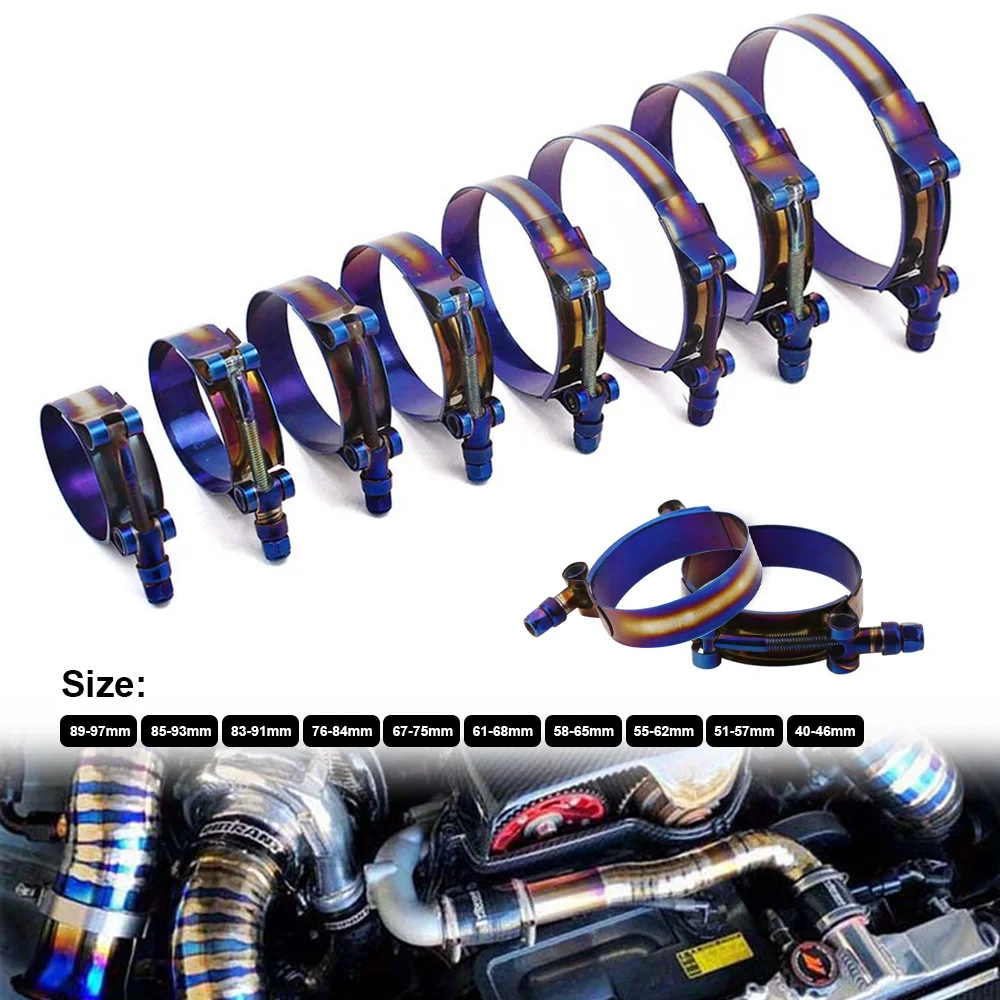 Abraçadeira Universal de Titân - T-Bolt Hose Clamps Stainless Steel Turbo avaliação e preço