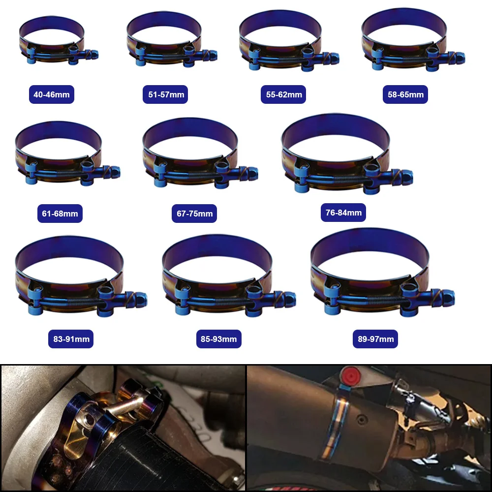 Abraçadeira Universal de Titân - T-Bolt Hose Clamps Stainless Steel Turbo avaliação e preço
