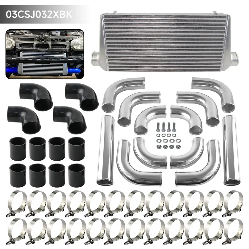 Kit Turbo Universal com Interc - Front Mount Intercooler Universal Bar Plate avaliação e preço